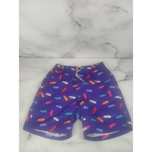 SWIM Board Shorts fish Multi color Youth Trunk Size Small - Picture 2 of 8